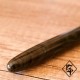 Churchill stylo plume monocorps sans épinglette en ébonite