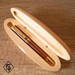 Étui en bois un stylo